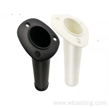 White/Black Plastic Fishing Rod Holder